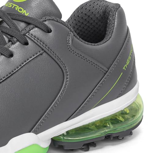 Image of Spikes Golf Shoes Men Training Golf Sneakers Comfortable Walking Footwears for Golfers