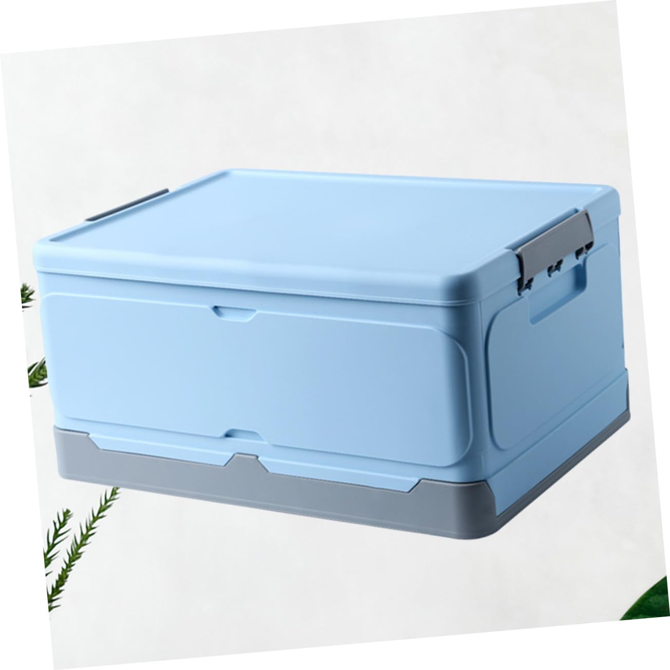 Faltbare Aufbewahrungsbox mit Deckel 1 Stück Pp Blau