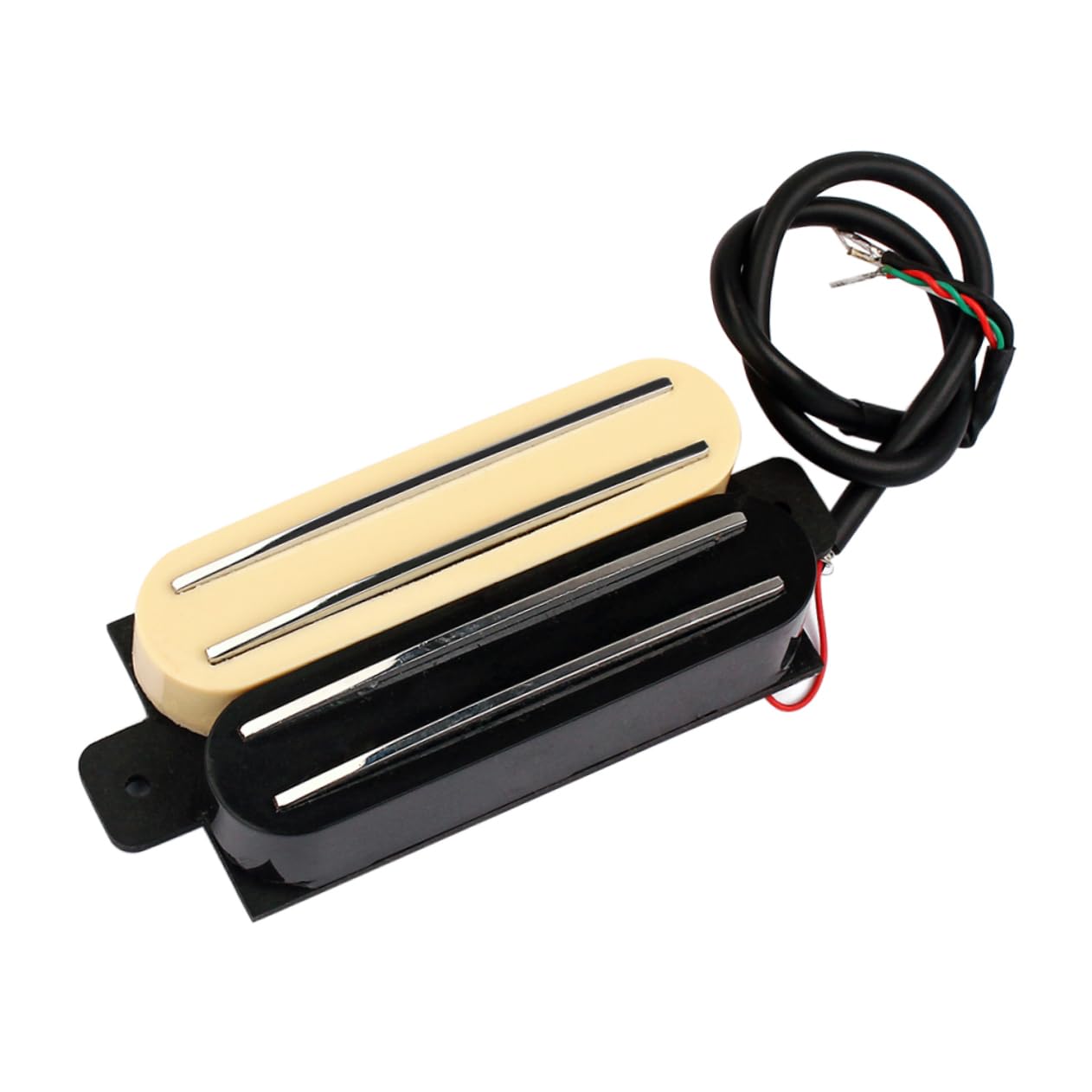 Toyvian 3pezzi Pickup Humbucker Dual Coil Per Chitarra Elettrica Facile Installazione e Alta Durabilità Compatibile Con Tl Giallo e Nero