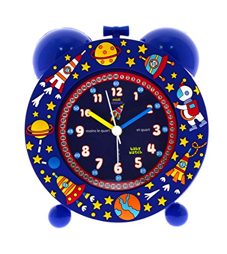 Baby Watch Cosmos Despertador Infantil, plástico, Azul, 11 x 6 x 13 cm