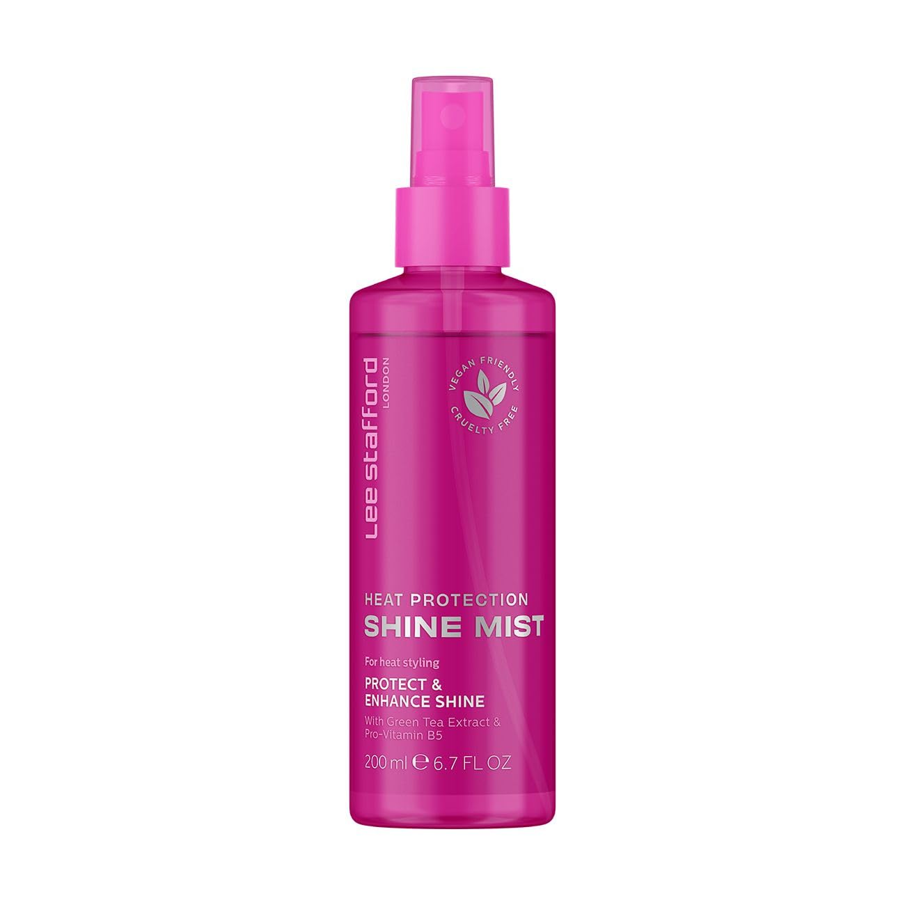 Lee Stafford Heat Protection Spray Shine Mist With Pro Vitamin B5 200ml