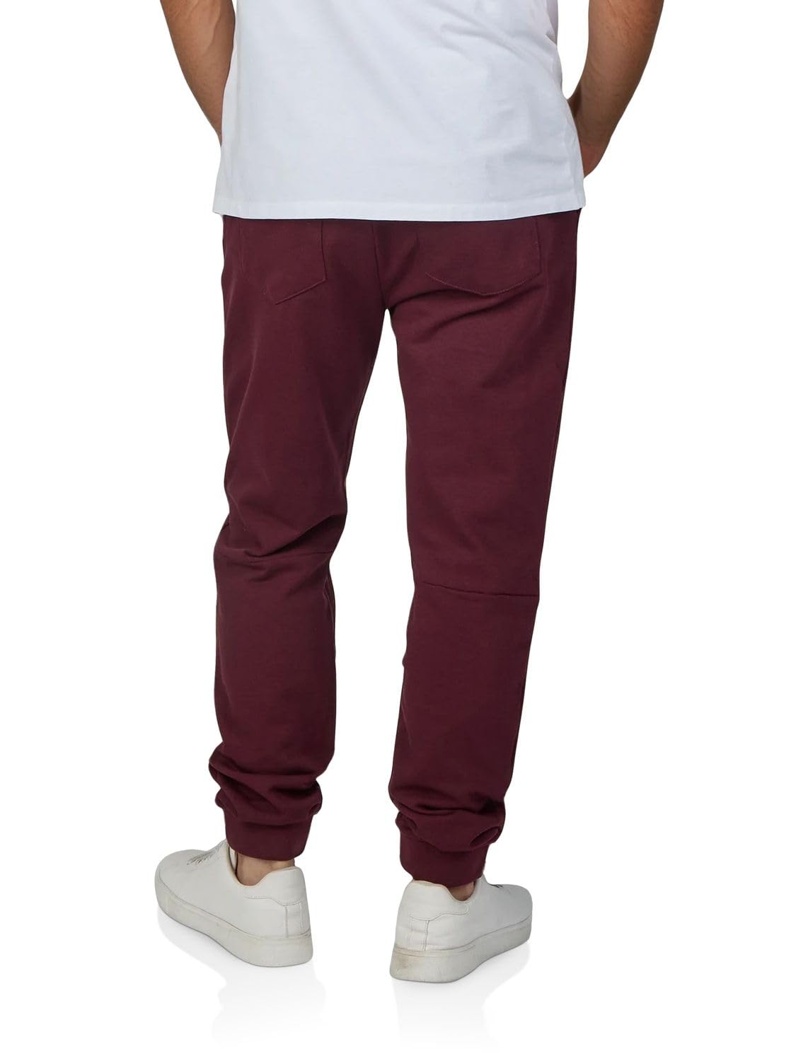 riverso RIVKasper Pantalon de jogging long pour homme Coupe droite Gris Rouge Bleu Noir Vert S M L XL XXL 3XL 4XL 5XL