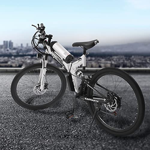 WUPYI2018 E-bike 26 inch E-mountainbike met 10 Ah-36 V accu, 250 W motor, 25 km/u en 21 versnellingen, e-fiets… - Afbeelding 8