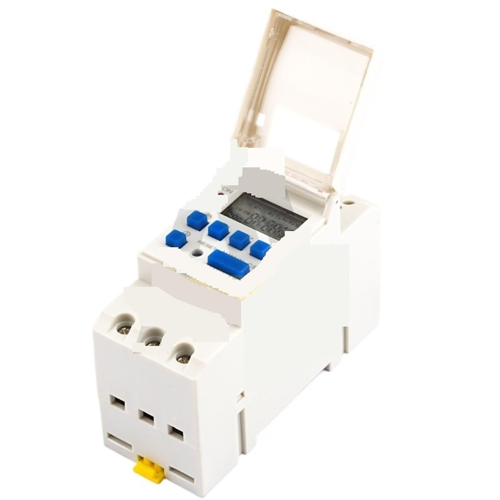 1pcs LCD Timer Switch Din Rail Mount Digital Weekly Programmable Electronic Microcomputer 220V 110V 12V 24V(12V)