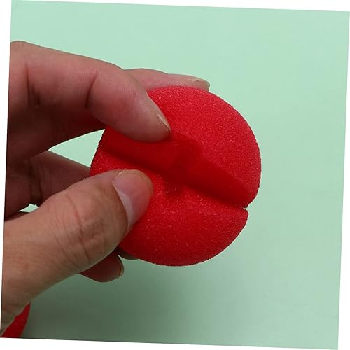 Miniatura 6 de 100 piezas de bola de nariz de payaso, trajes para niños, disfraz de bufón, ropa a granel, payaso, cosplay, decoración de disfraces, narices de