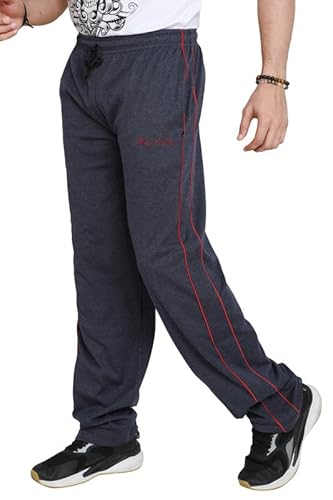 Plus Size Regular Fit Track Pants for Men (Waist Sizes 36 to 54 inches)