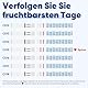 Wondfo Schwangerschaftstest Frühtest Ovulationstest Eisprung Test Fruchtbarkeitstest Combo-Test für Frauen Kinderwunsch 50 Ovulation Test 20 Pregnancy Test