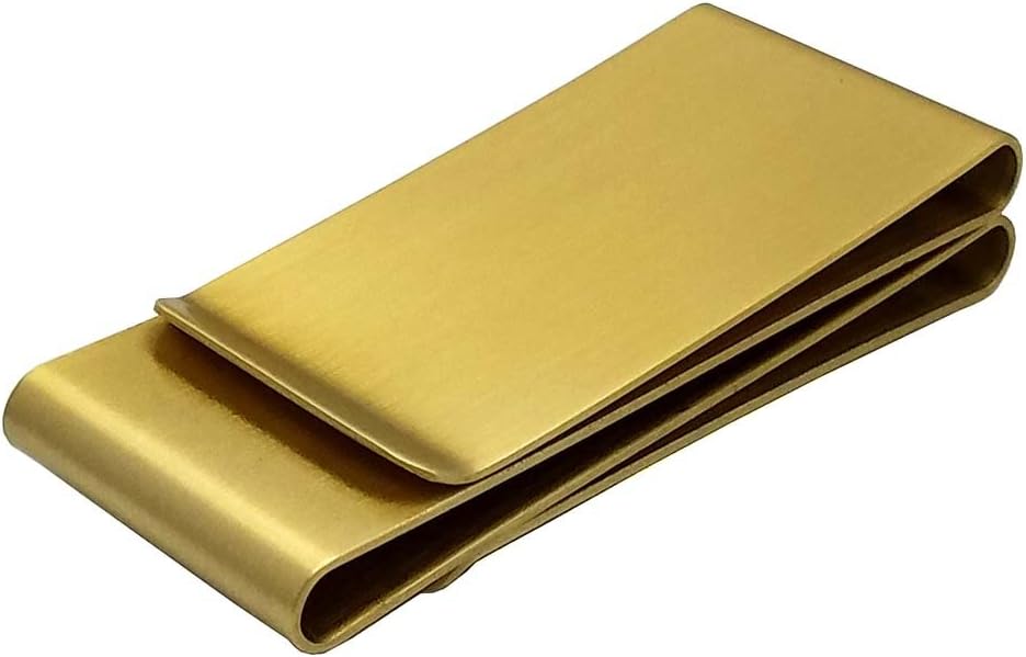 GIFTS INFINITY Personalized Double Sided Metal Money Clip Free Engraving