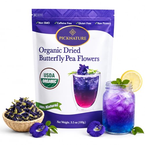 PICKNATURE Butterfly Pea Loose Leaf