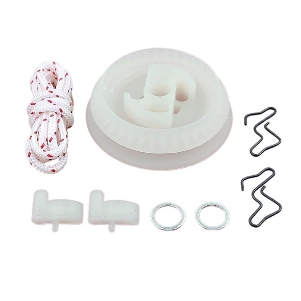 Cuerda de polea de Arranque, trinquete, reparación de arandela de Perro, Compatible con Piezas 017 018 MS170 MS180 MS230 MS250 MS210 021 023 025