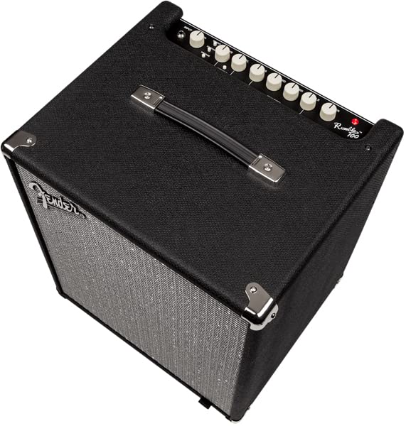 Amazon.com: Fender Rumble 100 V3 1X12 100W Bass Combo Amplifier 