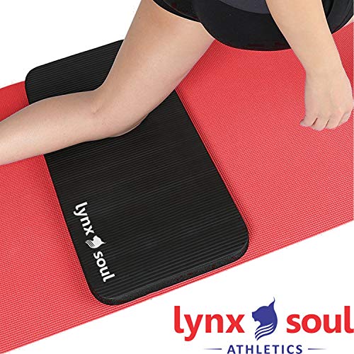 LYNXSOUL Premium Quality Knee and Elbow Mini Mat - Extra Cushion That Complements