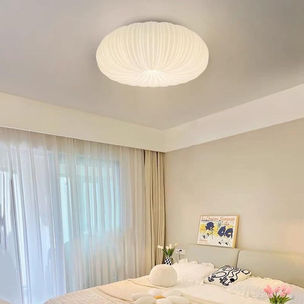 Sufitowa Led Z Uroczym Motywem Dyni, Nowoczesna Sufitowa Do Sypialni, Kreatywne Lampy Sufitowe Do Gabinetu, Oświetlenie Sufitowe Do Pokoju/42 Cm