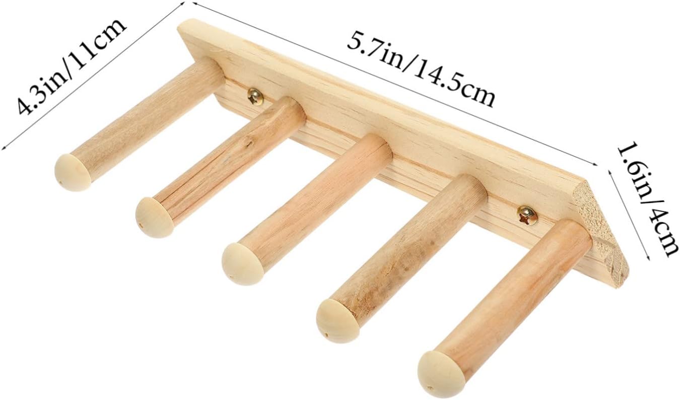 ORFOFE Professional Cat Shelf for Indoor Cats Accessory Wall Stairs Wooden Climbing Board