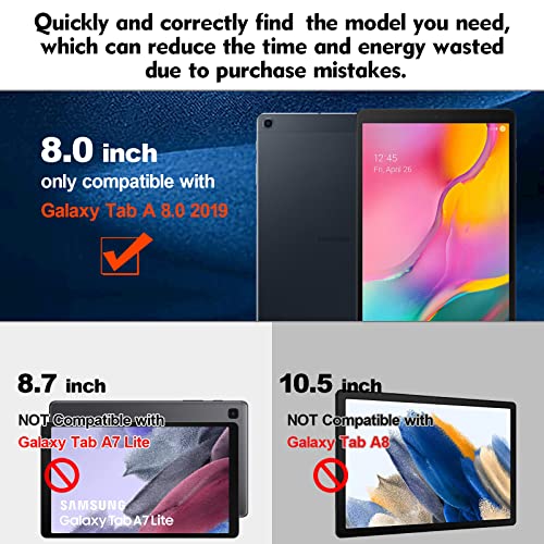 Yhx-Us Charging Port Replacement For Samsung Galaxy Tab A 8.0 2019 T290 Sm-T290 Usb Dock Connector Flex Cable Microphone Replacement For Samsung Galaxy Tab A 8.0 2019 With Screwdrivers #TOP1