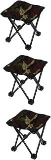 BESPORTBLE 3 Pçs Banquinho De Pesca Dobrável Cadeira Portátil Cadeiras Dobráveis Banquinho Dobrável Ao Ar Livre Banquinho Dobrável Portátil Banquinho De Pesca Dobrável Retrátil Banco De