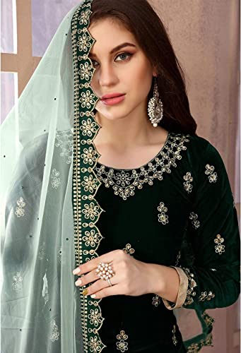Delightful Velvet Ready To Wear Punjabi Patiala Suits Wedding Wear Designer Shalwar Kameez Dress3