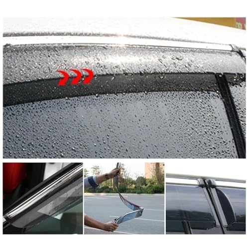 Déflecteurs de ventilation anti-pluie pour vitres de GLA H247 2020+