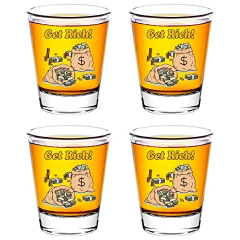 HOMEYUT Color Changing Shot Glasses Cover