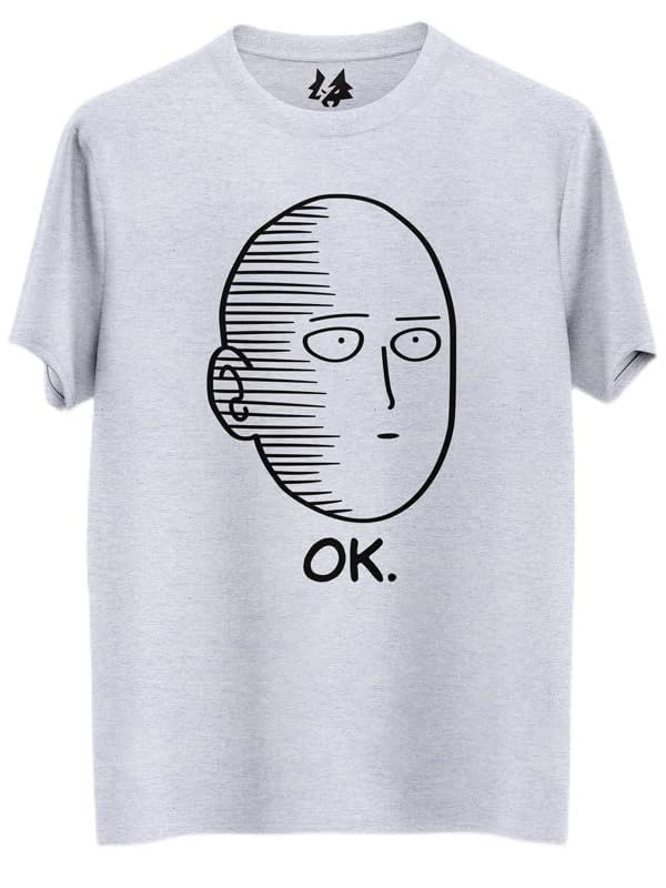 Ok. - Saitama - T-Shirt - Ecru