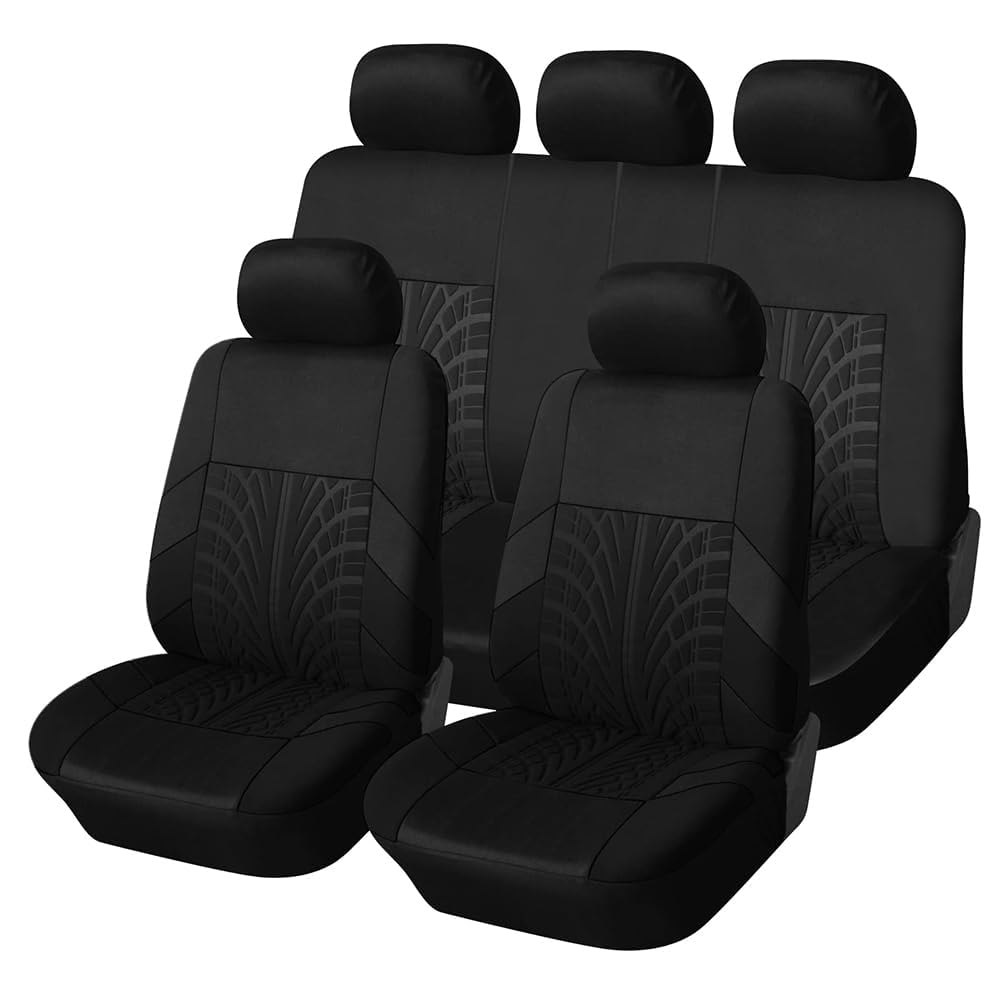 Funda Asiento Coche, para VW Taigo 2021-2024 Impermeables Juegos De Cubreasientos Coche de Asientos Protector,A — view 7