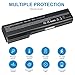 8460p Laptop Battery for HP EliteBook 8460w 8470p 8470w 8560p 8570p 8770P; HP ProBook 6360B 6460B 6465B 6470B 6560B 6565B 6570B Notebook, CC09 CC06 QK642AA 628666-001 630919-421 HSTNN-F08C HSTNN-OB2G