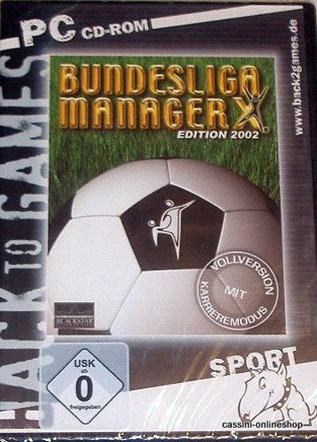 Bundeslica Manager edition 2002 BTG - PC - DE Cover