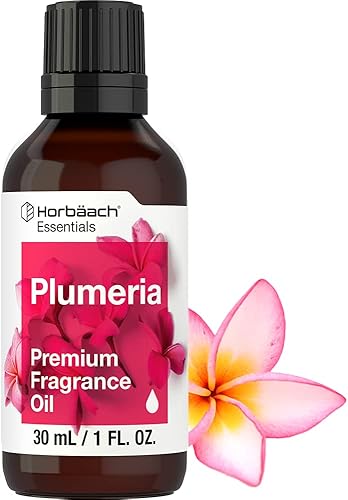 Miniatura 8 de Horbäach Plumeria Aceite aromático 4 onzas líquidas (4.0 fl oz) Grado premium para difusores, fabricación de velas y jabón, proyectos