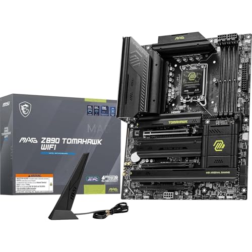 MAG Z890 TOMAHAWK WIFI + Intel Core Ultra 7 per sistemi processore desktop 265K 20 core - Scheda madre - Immagine 1
