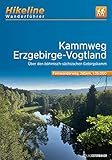 Fernwanderweg Kammweg • Erzgebirge-Vogtland: Über den böhmisch-sächsischen Gebirgskamm, 1:35.000, 285 km, GPS-Tracks Download, Live-Update (Hikeline /Wanderführer)