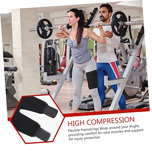 Faja deportiva para muslo GLEAVI soporte elástico transpirable miniatura 4