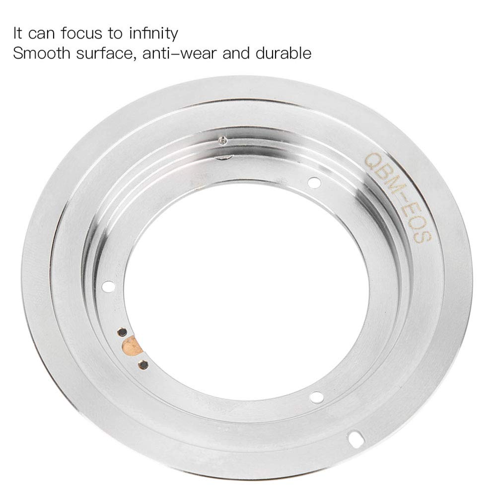 Teror Anneau Adaptateur, 1 pièces en Alliage d'aluminium pour Objectif Rol_lei QBM vers Bague Adaptateur Can_on E_OS EF