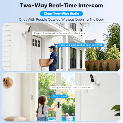Nikoglly 2-Pack 4MP Wireless Outdoor Security Cameras - image 5