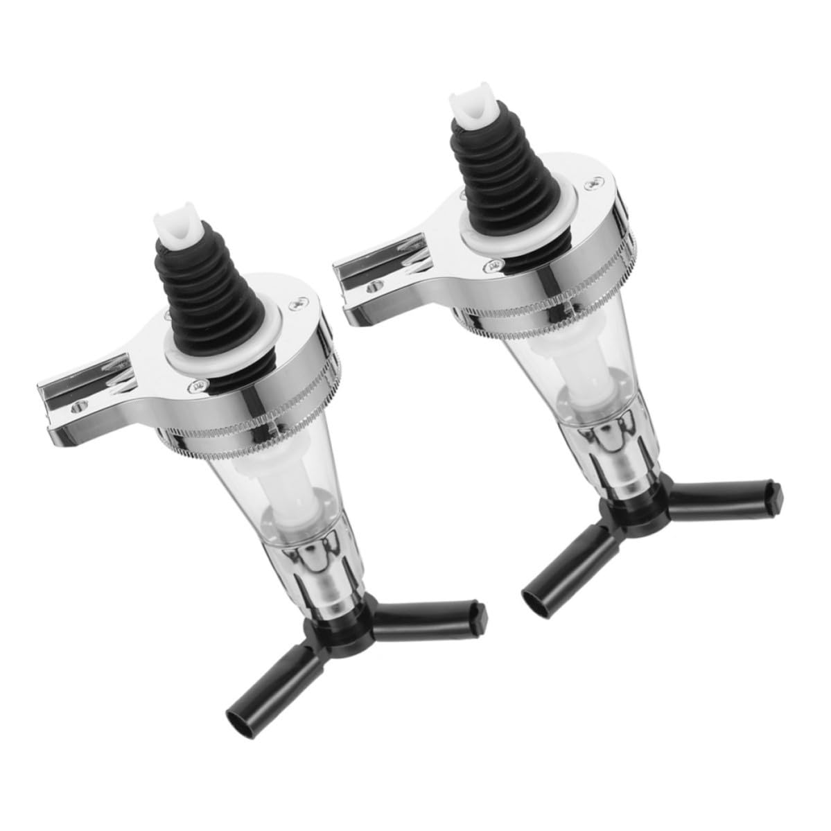 Dispensador de licor de pared de acero inoxidable MAGICLULU duradero de 2 piezas