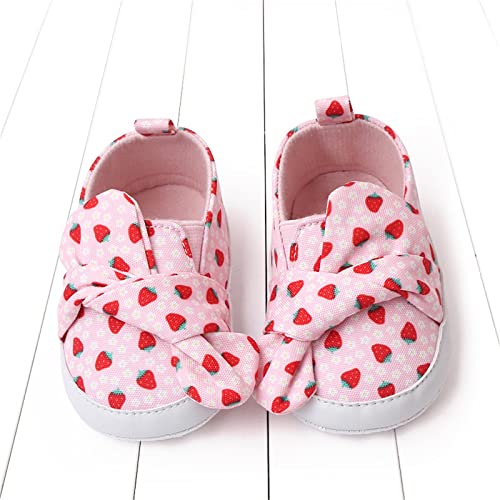 Baby Sock Shoes Baby Walking Shoes Spring and Summer Children Infant Toddler Shoes Boys and Girls First (Pink, 5 Infant)4