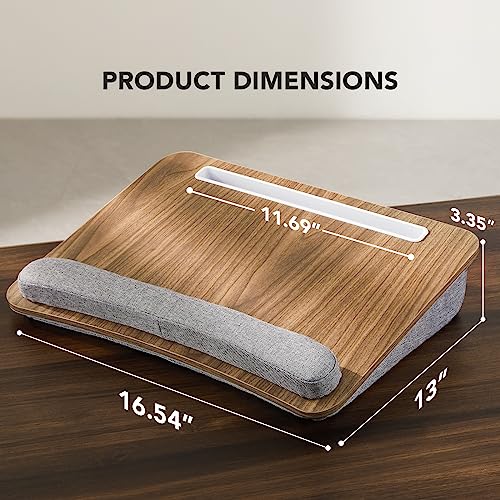 HUANUO-Portable-Lap-Laptop-Desk-with-Pillow-Cushion-Fits-up-to-156-inch-Laptop-with-Anti-Slip-Strip-Storage-Function-for-Home-Office-Students-Use-as-Computer-Laptop-Stand-Book-Tablet