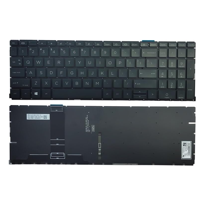 Clavier HP ProBook 450 455 G8 G9 US rétroéclairé de rechange