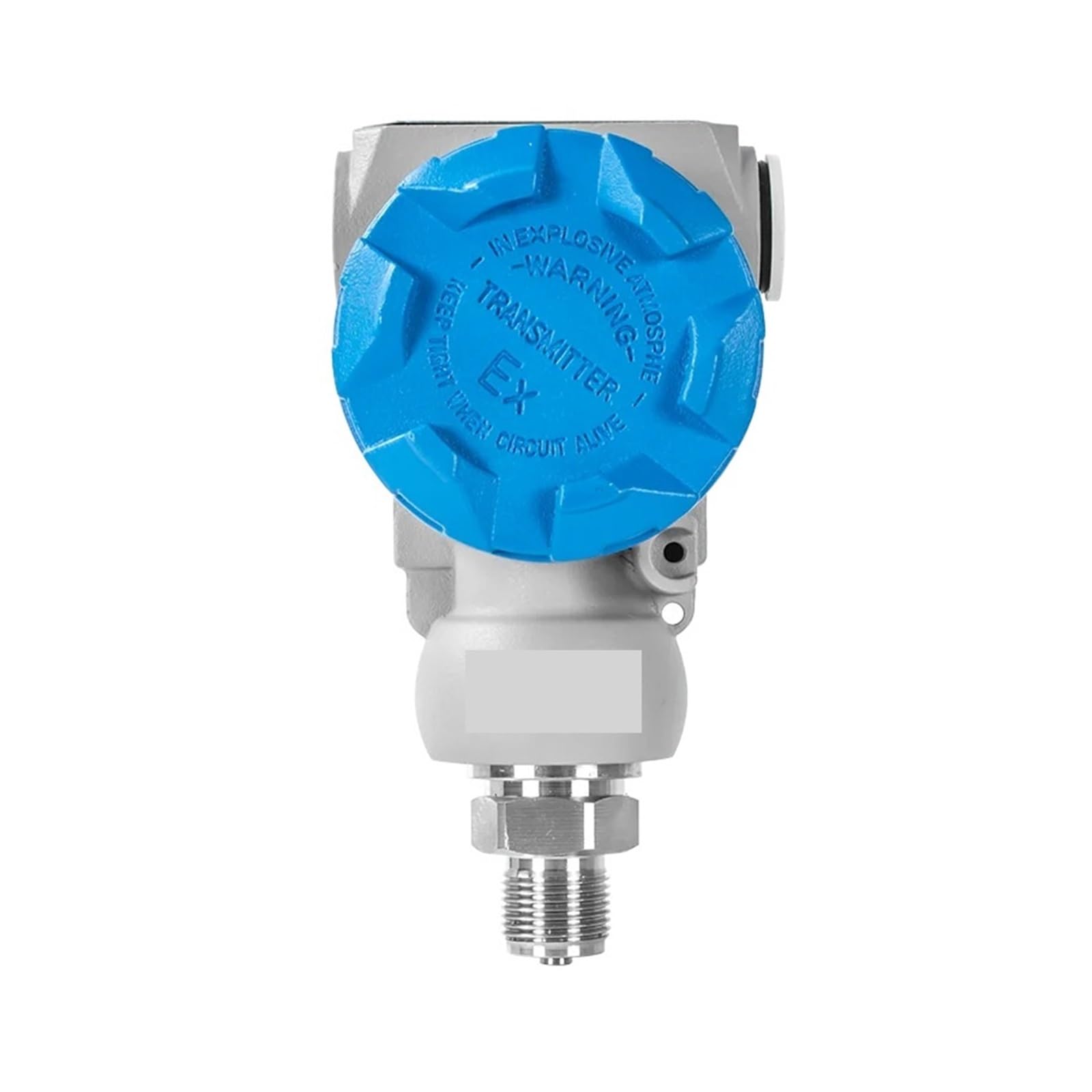 NOBIRTBSA Pressure sensor M20*1.5 0-600bar Pressure Transducer 4-20mA RS485 Hydraulic Oil Pipe Pressure Sensor Air Liquid Pressure Transmitter(4-20ma Output Lcd,0-1.6Mpa)