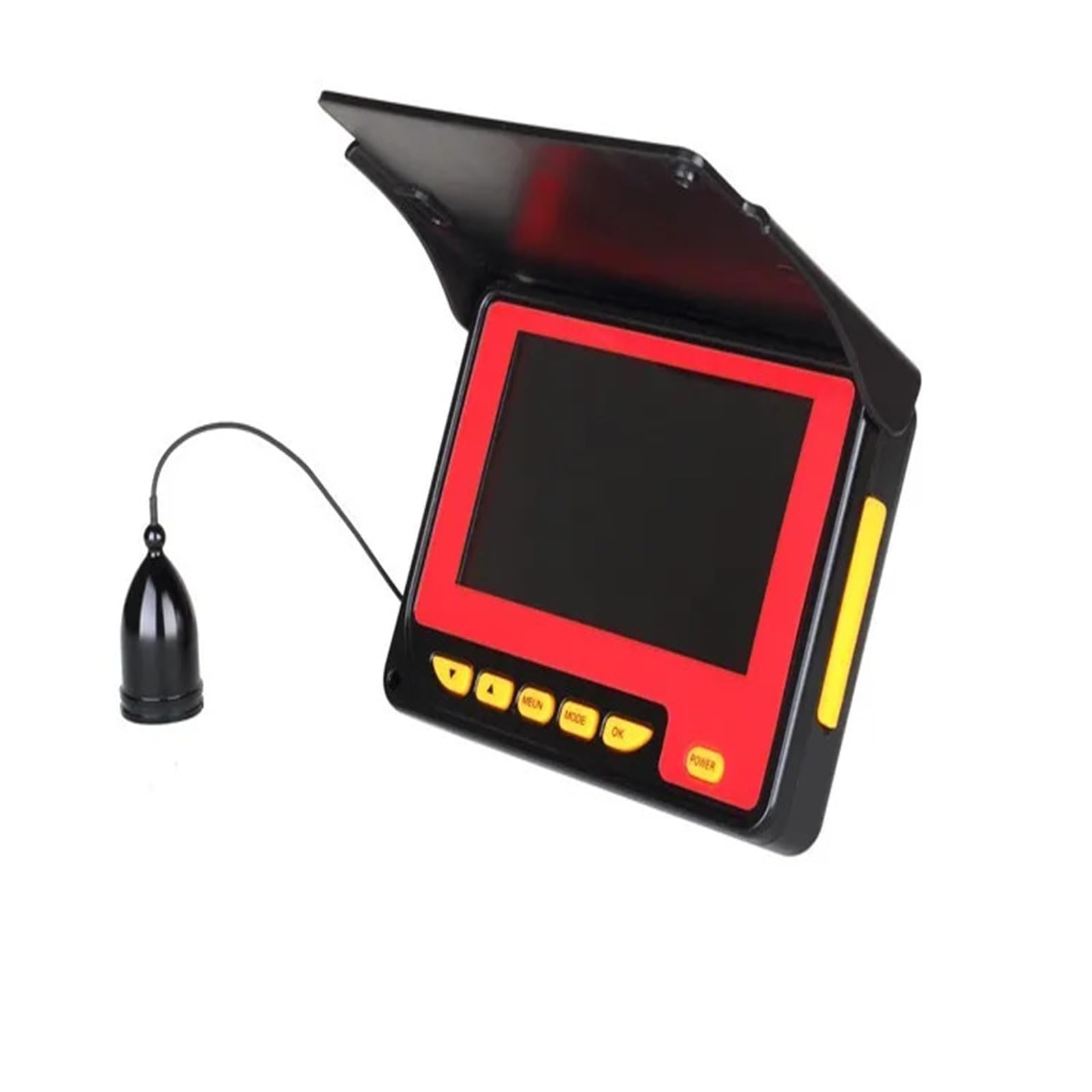 Schermo da 4,3 pollici 30M Telecamera pesca subacquea HD Periscopio Fish Finder portatile,Alta definizione