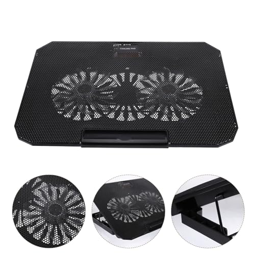 Base enfriadora para laptop Happyyami con ventilador USB miniatura 6