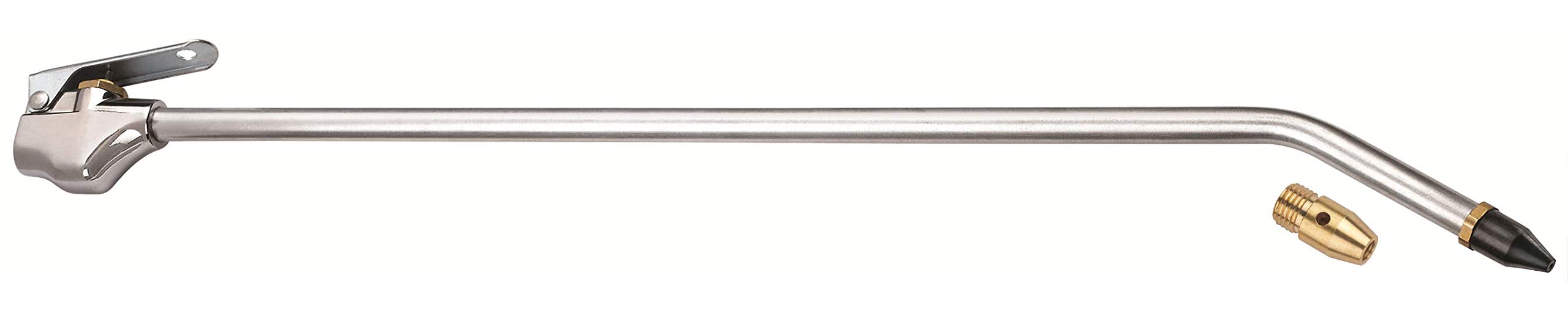 Tru-Flate 18-217 Safety Blowgun w/2' Angle End Extension and Oil Resistant Soft Rubber Tip