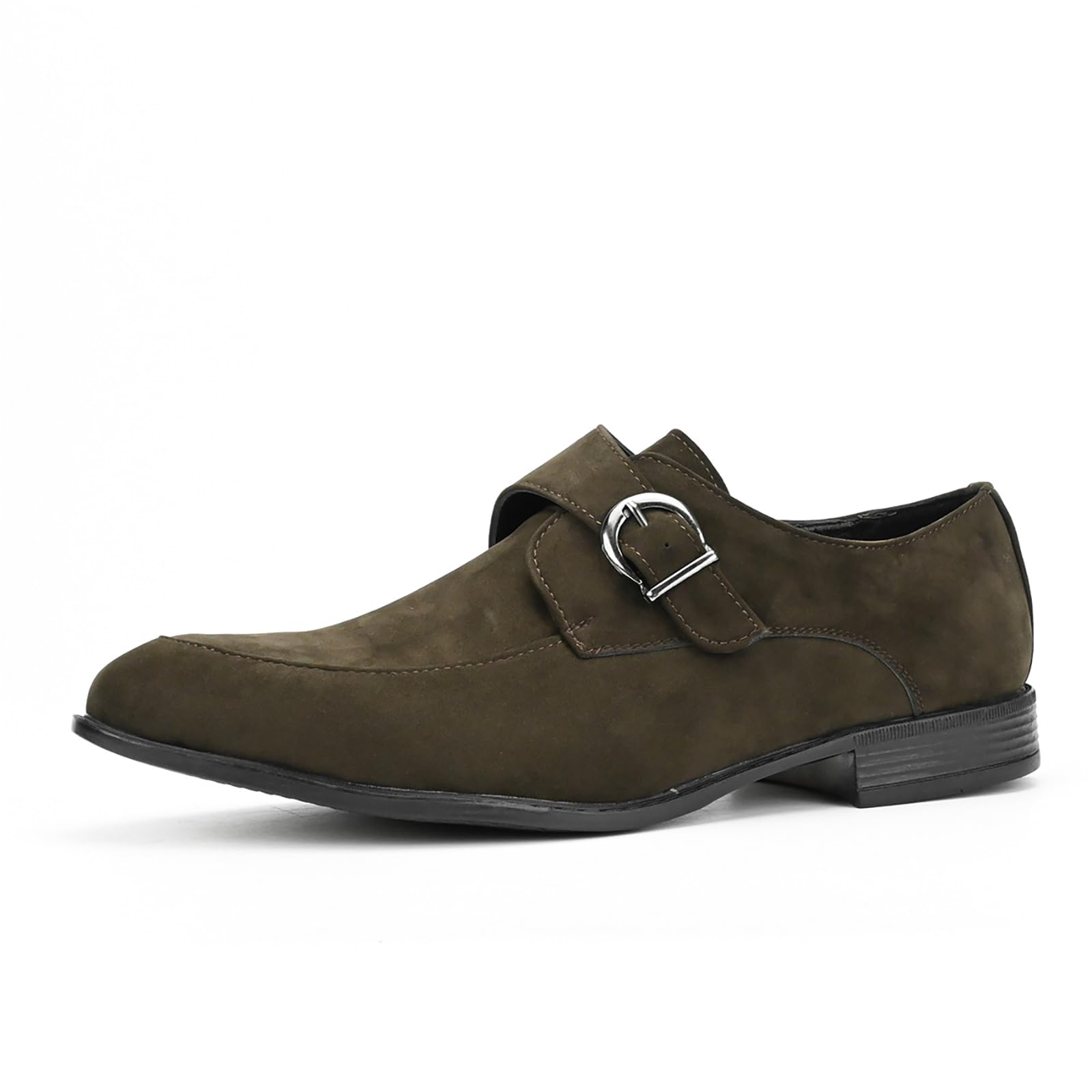 Mocasines De Vestir para Hombre con Hebilla Puntera Lisa Y Piel Sintética Ideales para Ocasiones Formales De Negocios Y Bodas