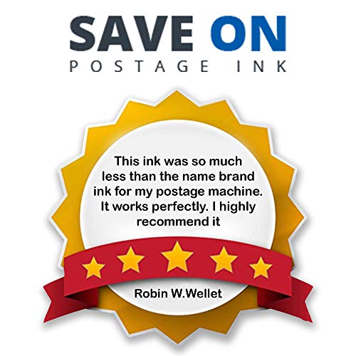Save On Postage Ink Compatible Pic40 Red Ink Francotyp Postalia Postage Meter Cartridge – Ink Cartridge for PostBase Mailing System 20/30/45/65/85 – Pic40 Red Florescent Postage Meter Ink Cartridge - Thumbnail 4