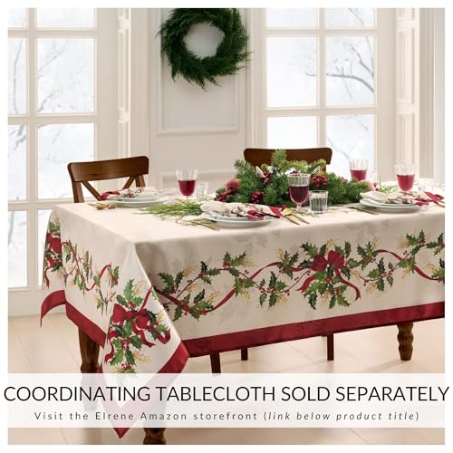 Servilletas de Tela Elrene Set de 4 43x43 cm Floral miniatura 4