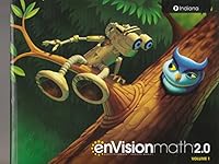 enVision Math 2.0, Gr. 1, Vol. 1, Topics 1-7, Indiana 0328891053 Book Cover
