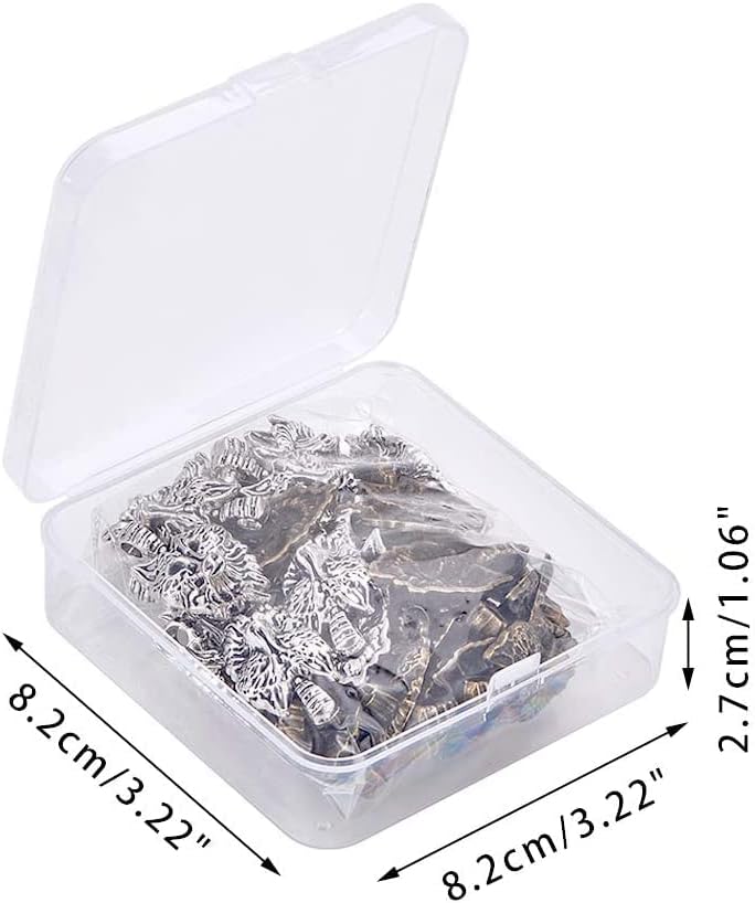 PH PandaHall 40pcs 2 Colors Wolf Head Charms Tibetan Alloy Animals Pendant Beads Dangle Charms for DIY Men Bracelet Necklace Jewelry Making (Antique Bronze & Antique Silver) - Image 7