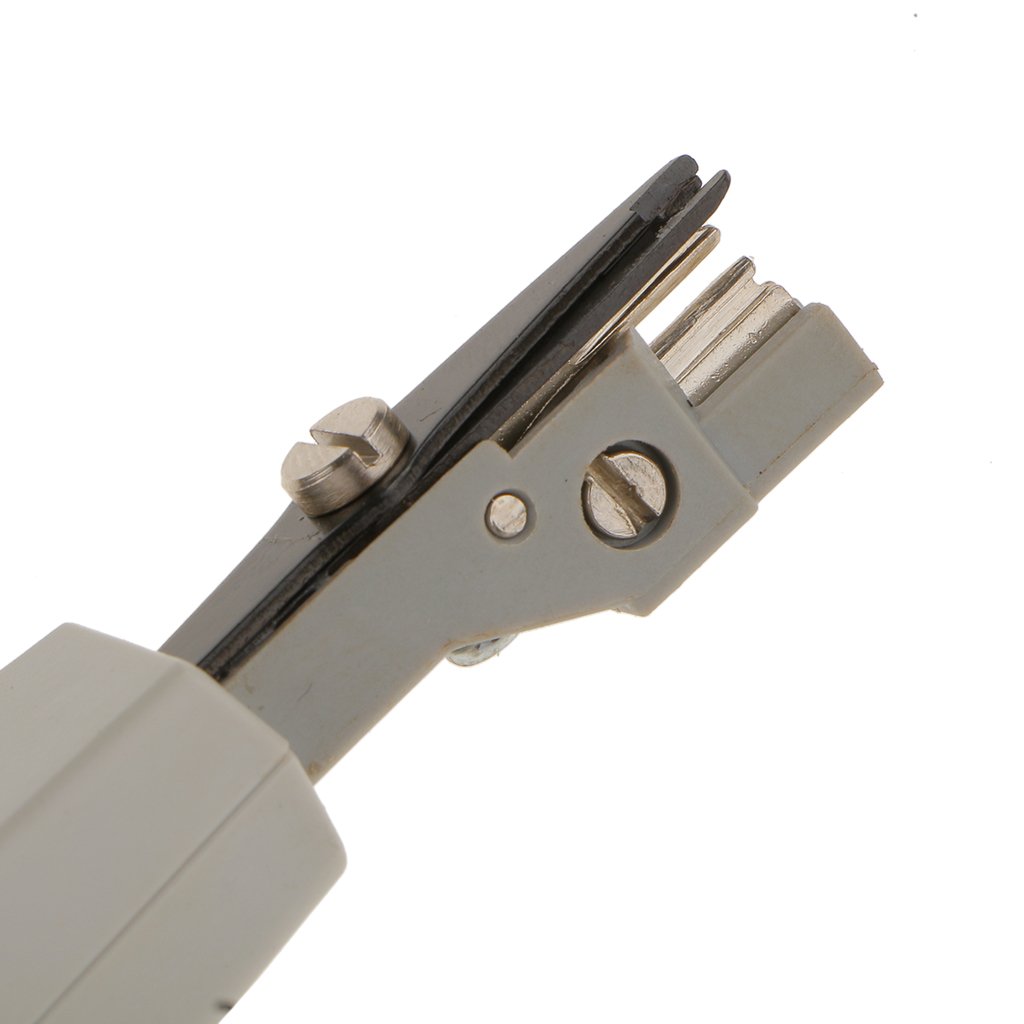 Network Wire Cable Punch Down Cut Off Impact Tool AMP Modules RJ11 RJ45 Cat5
