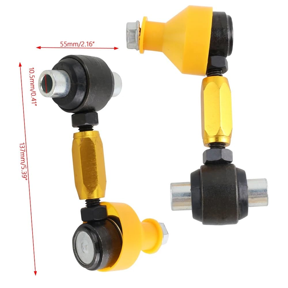 Łącznik Stabilizatora Przód Tył Pasuje do Subaru Impreza WRX STi 08-20 zawieszenie tylne łączniki końcowe drążka stabilizatora regulowane