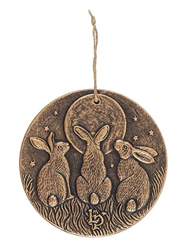 Moon Shadows Terracotta Wall Plaque By Lisa Parker Ornament 21x20x2cm