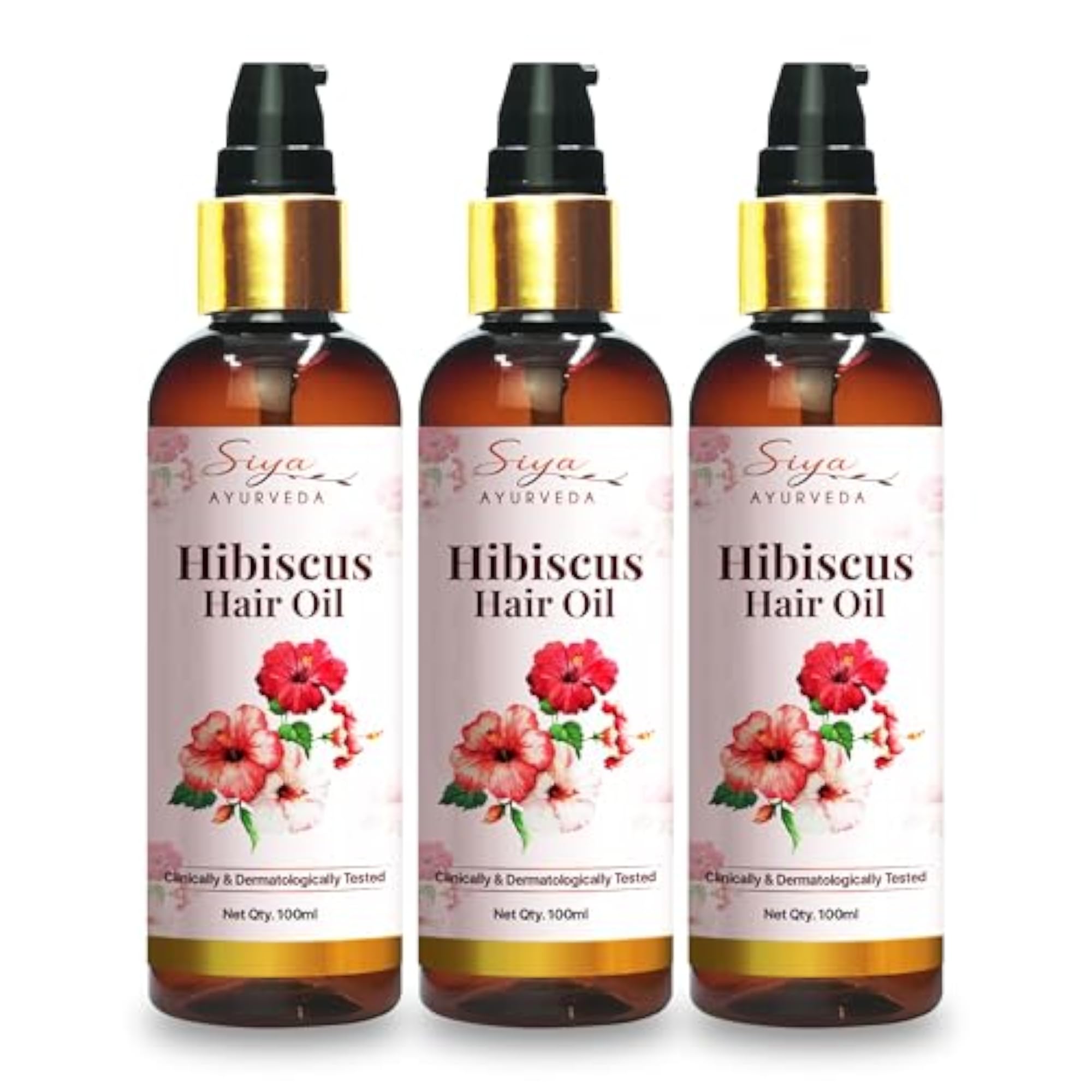 Siya Ayurveda Hibiscus Oil, Natural Hair Care